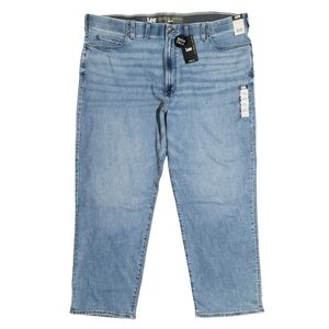 Lee Mens Extreme Motion Big Tall Loose Fit Stretch Jeans Tenacity Blue 50W x 32L